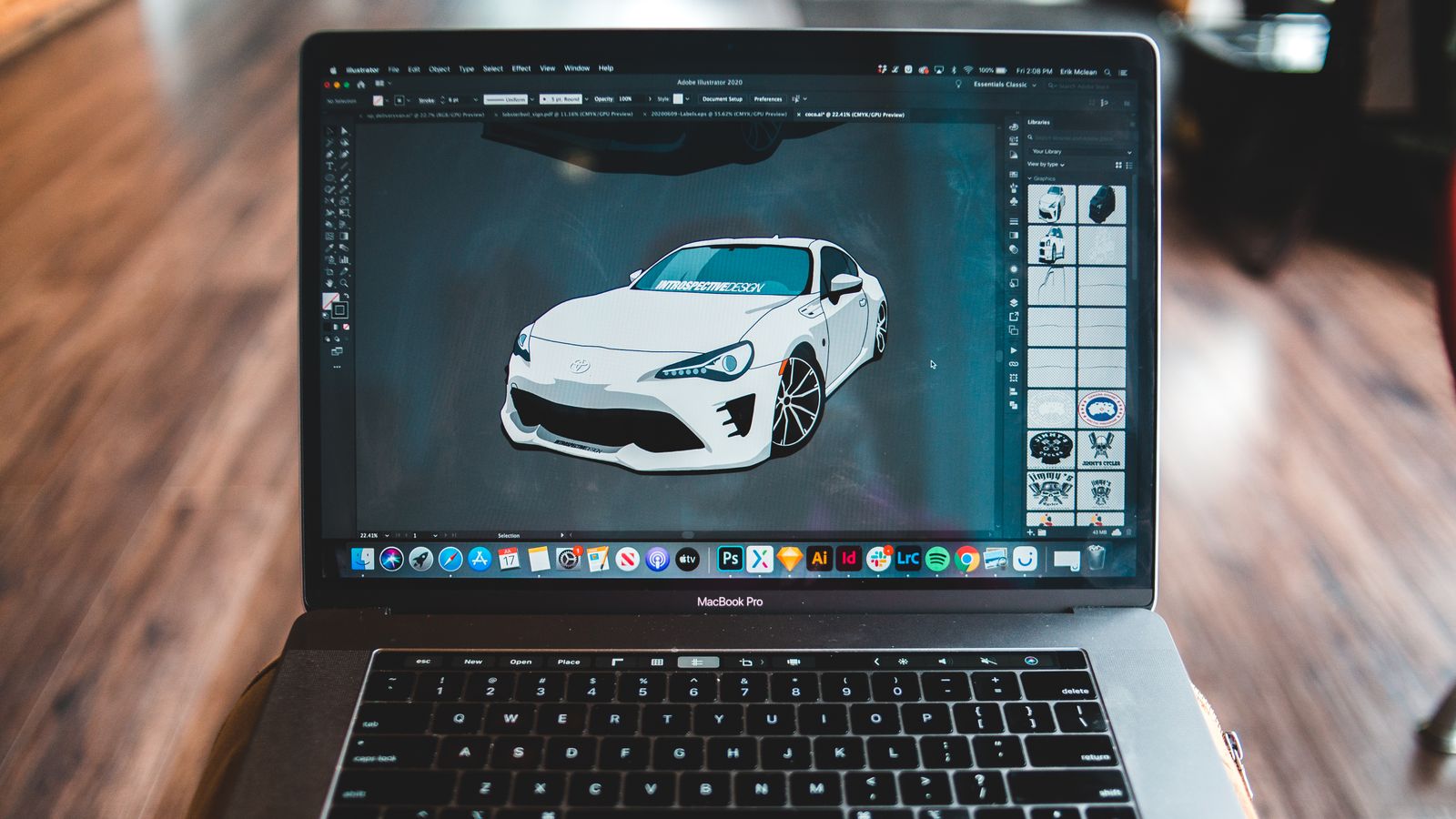 інтерфейс BimmerUtility на ноутбуці